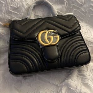 Genuine leather Gucci bag